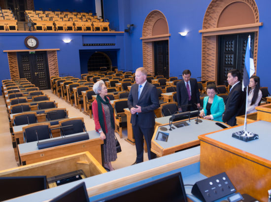 Kohtumine Hiina Rahvavabariigi Rahvakongressi väliskomisjoni esimehe Fu Yingiga ja teda saatva delegatsiooniga